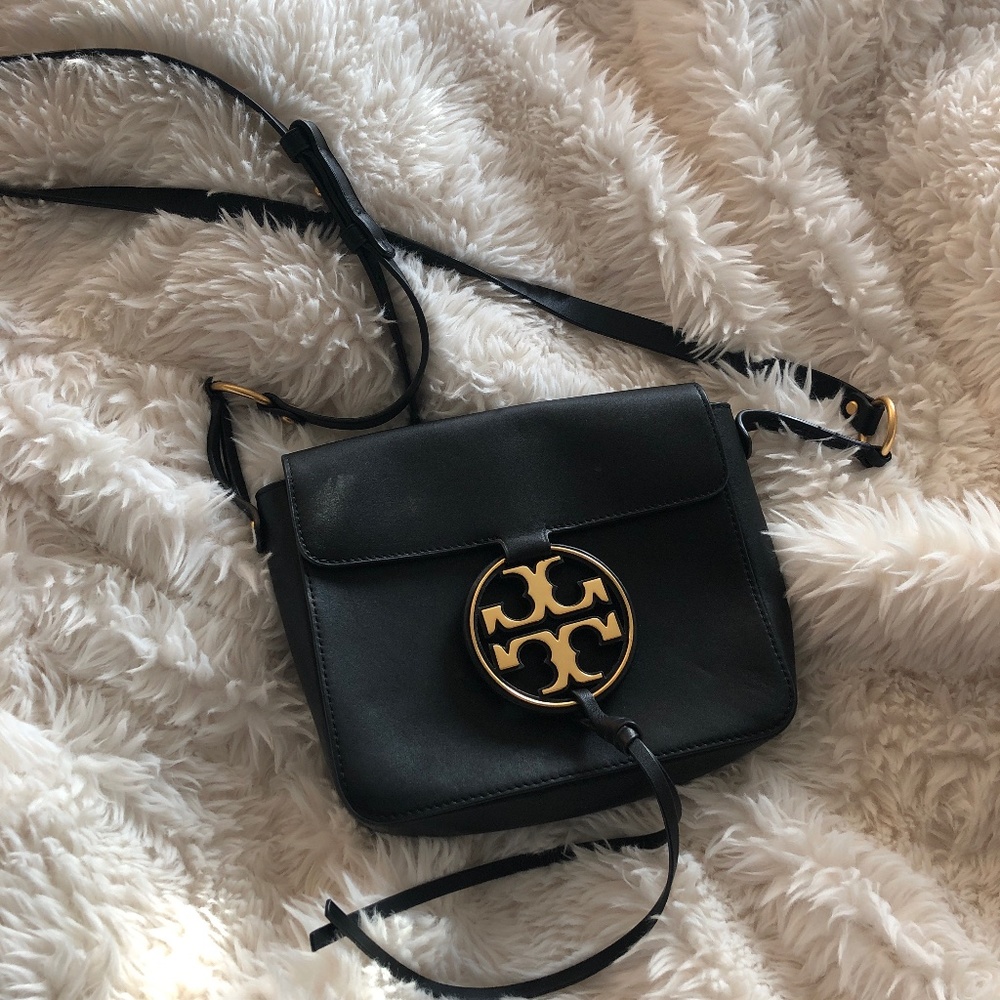 Tory Burch black crossbody purse